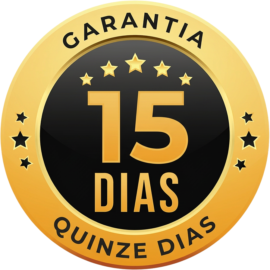 Selo de garantia de 15 dias